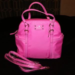 NWT Kate Spade Nylon Shoulder Bag - Pink